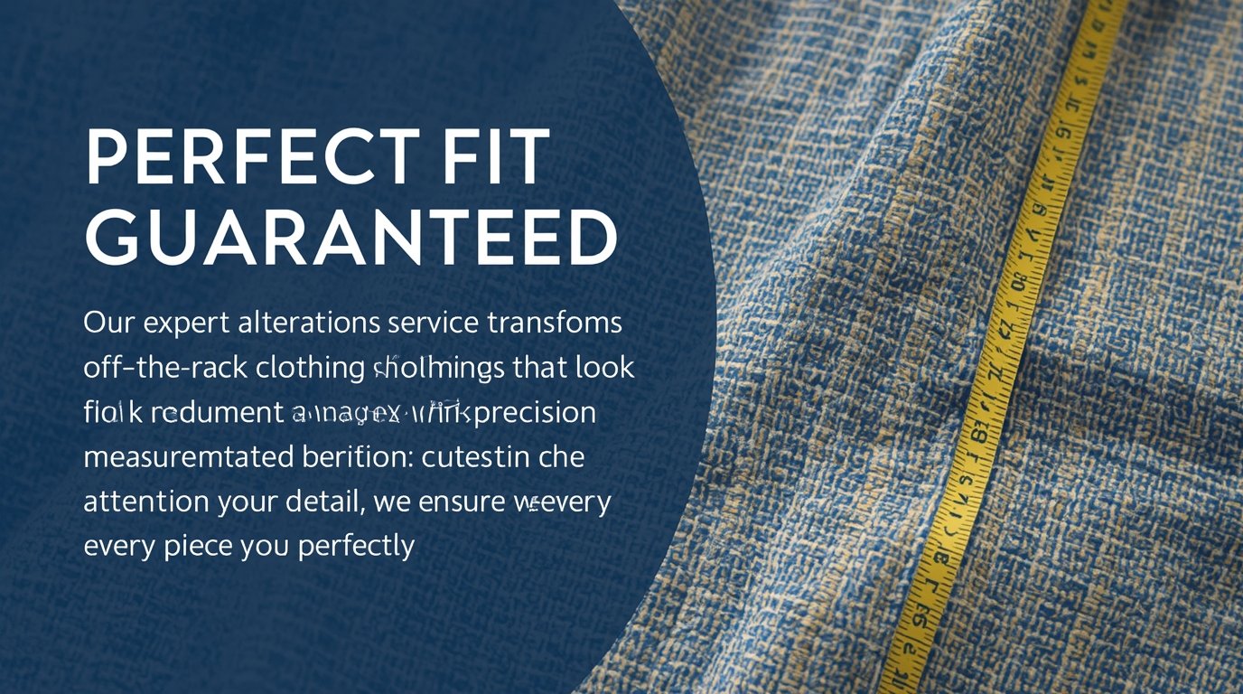 Professional clothing alterations